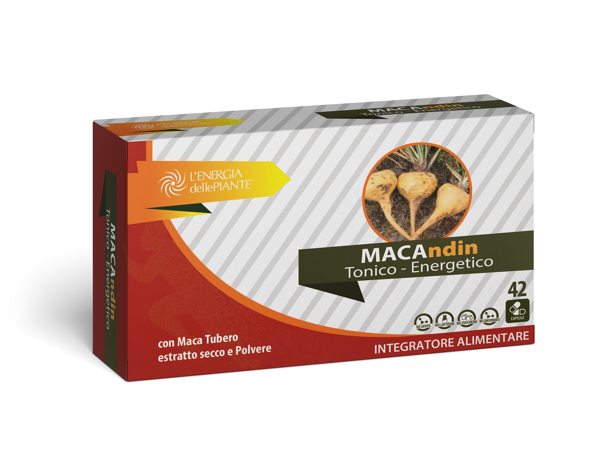 L'energia delle piante Macandin capsule vigore fisico 42 cps