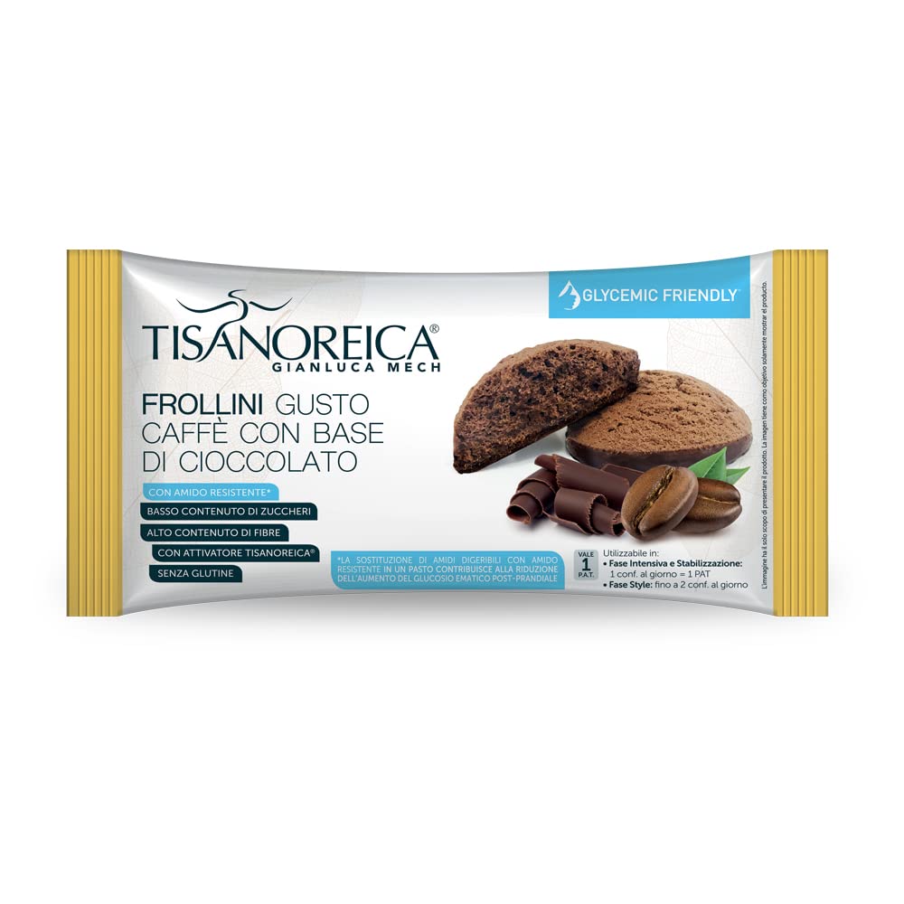 Gianluca Mech Tisanoreica Frollini 50g caffè cioccolato