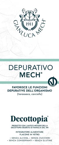 Gianluca Mech Decottopia Depurativo integratore detox 500 ml