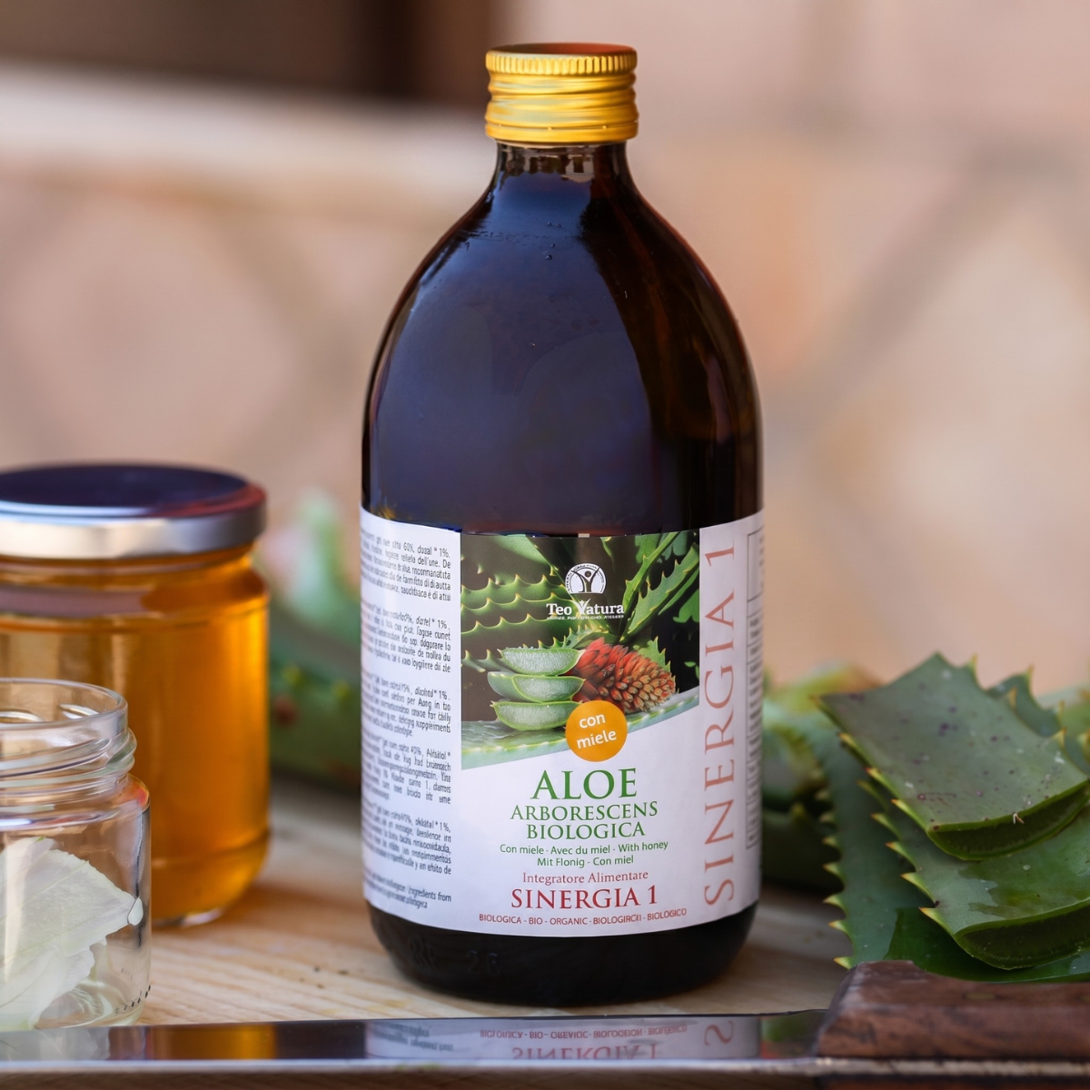 Teo Natura Aloe Padre Zago Arborescens Miele 500 ml