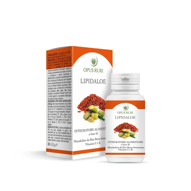 Moltitudo Opus Ruri Lipidaloe colesterolo 30 capsule berberina
