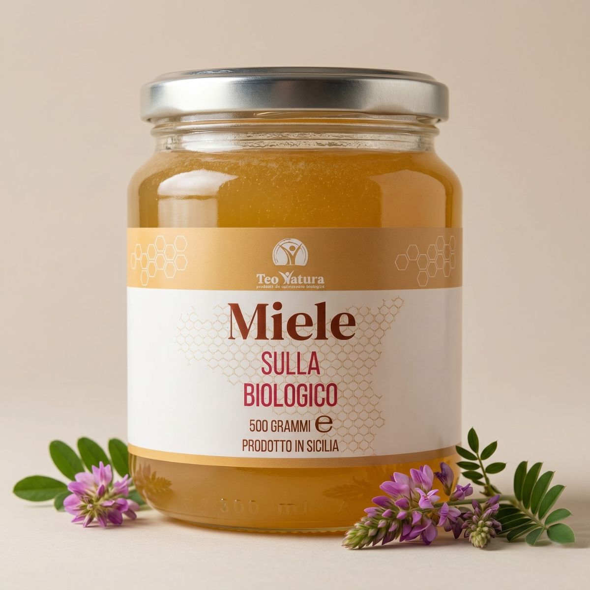 Teo Natura Miele di Sulla Biologico Siciliano 250 g