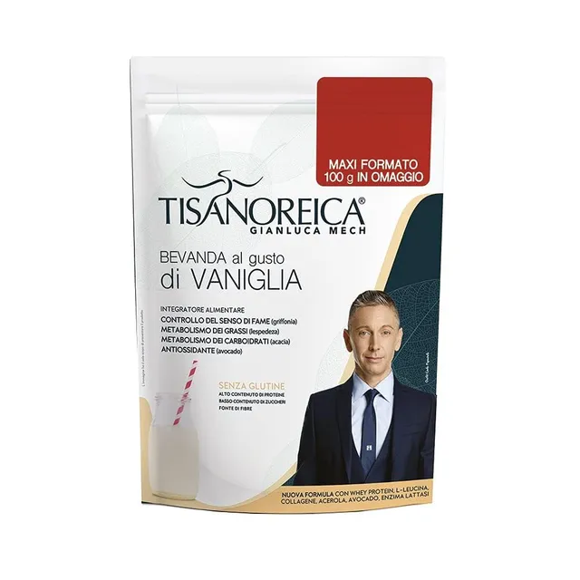 Gianluca Mech Tisanoreica Bevanda Proteica Vaniglia 500g keto