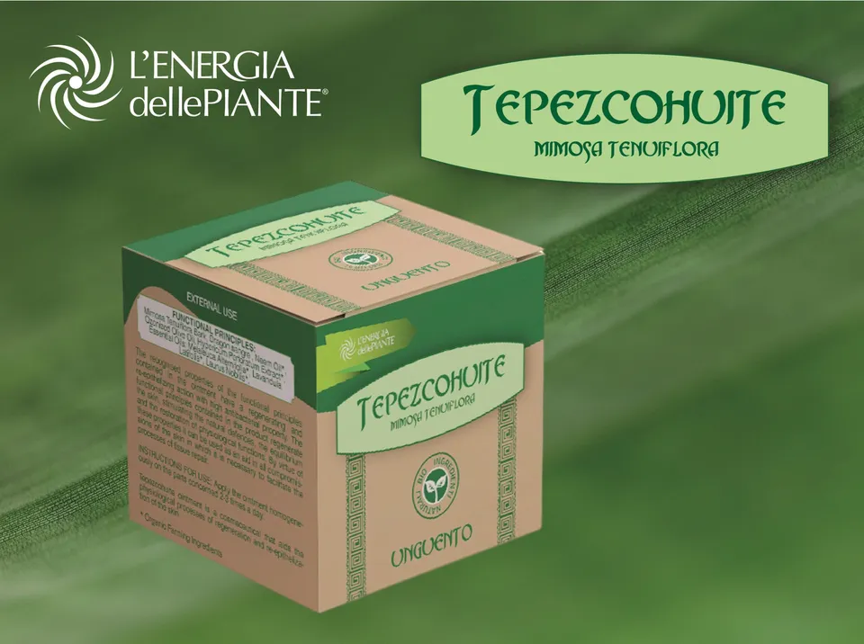 L'energia delle piante Tepezcohuite unguento bio 50 ml bambini