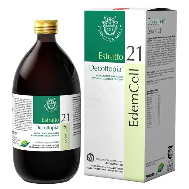 Gianluca Mech Decottopia Estratto 21 EdemCell 500ml drenante