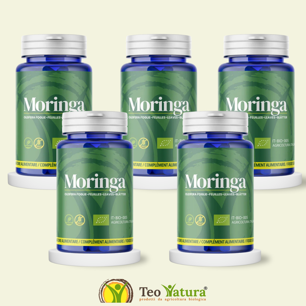 Teo Natura Moringa Oleifera Bio capsule 50 capsule con ferro