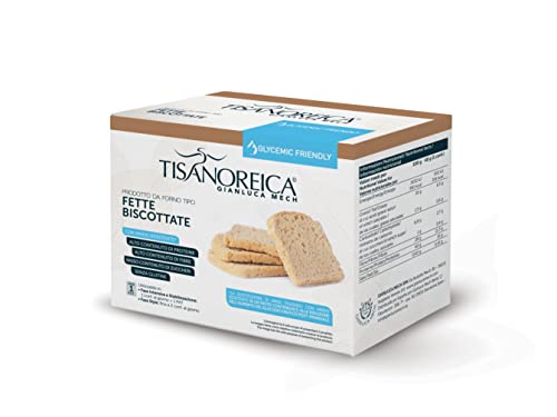 Gianluca Mech Tisanoreica Fette Biscottate 120g 3x40g