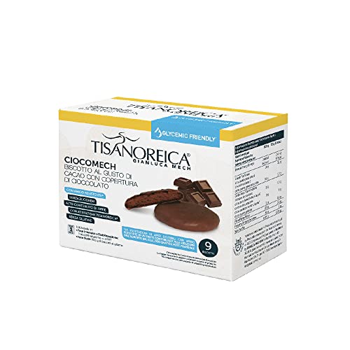 Gianluca Mech Tisanoreica Ciocomech Biscotti Cacao 117g fondente