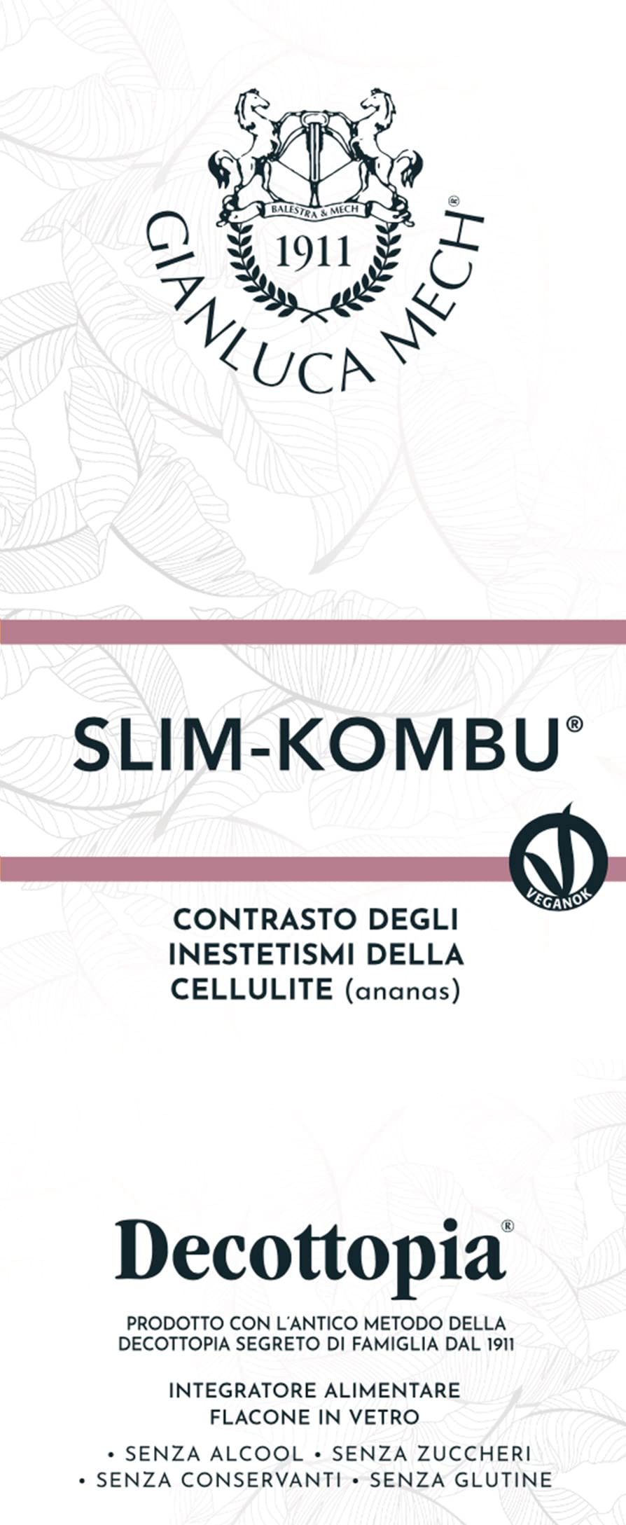 Gianluca Mech Decottopia Slim-Kombu Integratore 500 ml Classico
