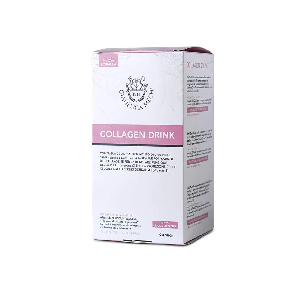 Gianluca Mech Decottopia Collagen Drink Pesca 20x20ml ialuronico