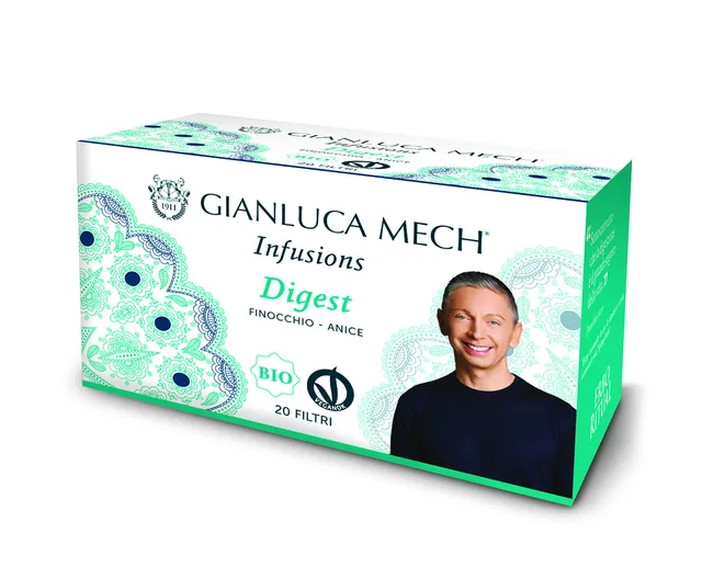 Gianluca Mech Decottopia Infuso Digest Bio 20 Bustine