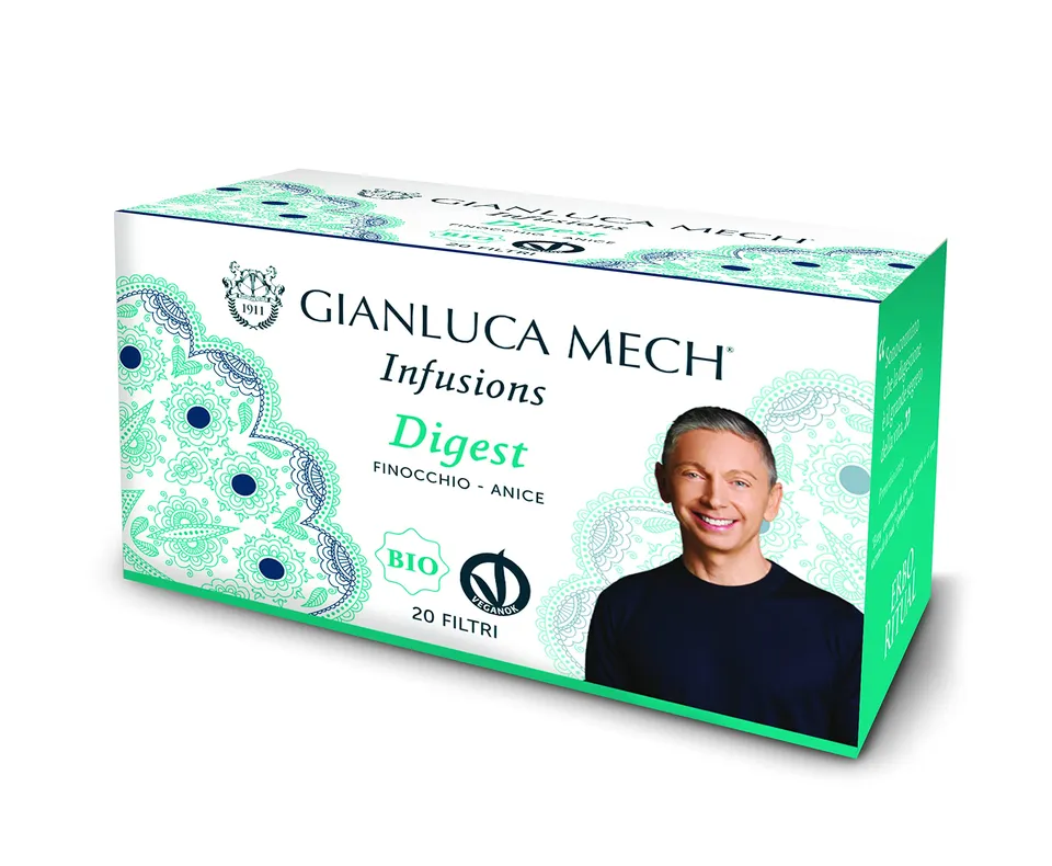 Gianluca Mech Decottopia Infuso Digest Bio 20 Bustine