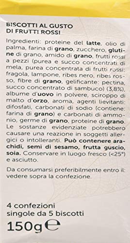 Gianluca Mech Tisanoreica Biscotti Frutti Rossi biscotti 150 g fibre