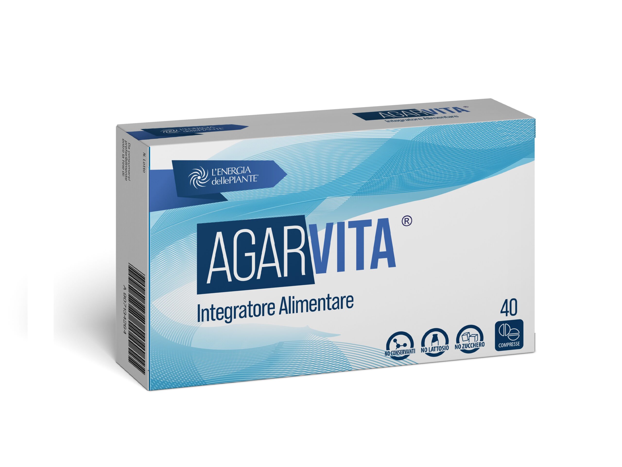 L'energia delle piante Agarvita integratore regolarità 40 compresse