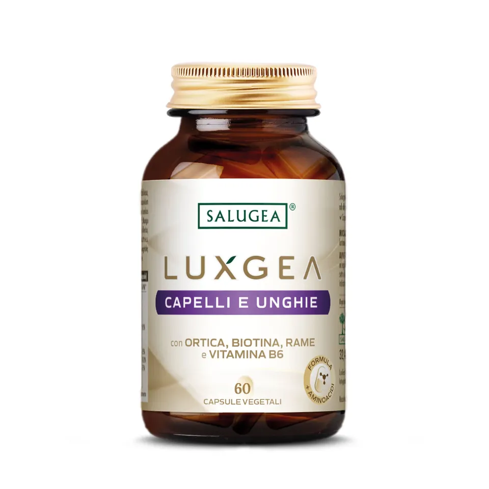 Salugea LuxGea Capelli e Unghie integratore 1 confezione zinco