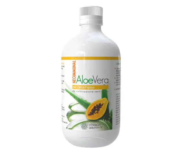 L'energia delle piante Aloe Vera Papaya succo 500 ml rigenerante