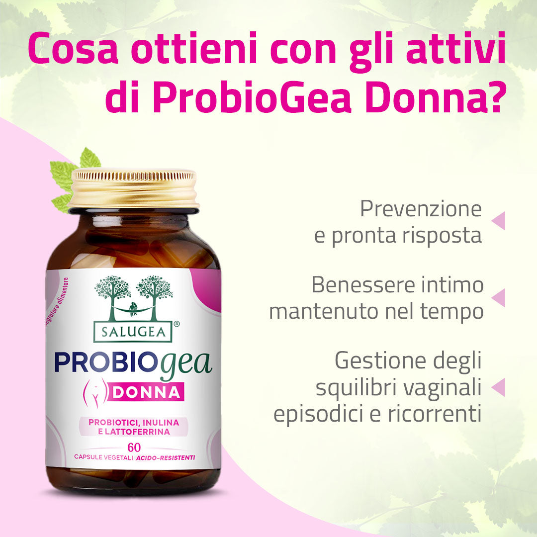 Salugea Percorsi Benessere Flora Donna Intensivo probiotico 3 mesi