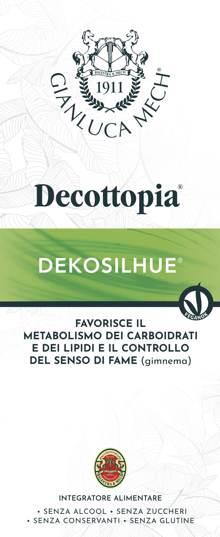 Gianluca Mech Decottopia Dekosilhue integratore cannella 500 ml