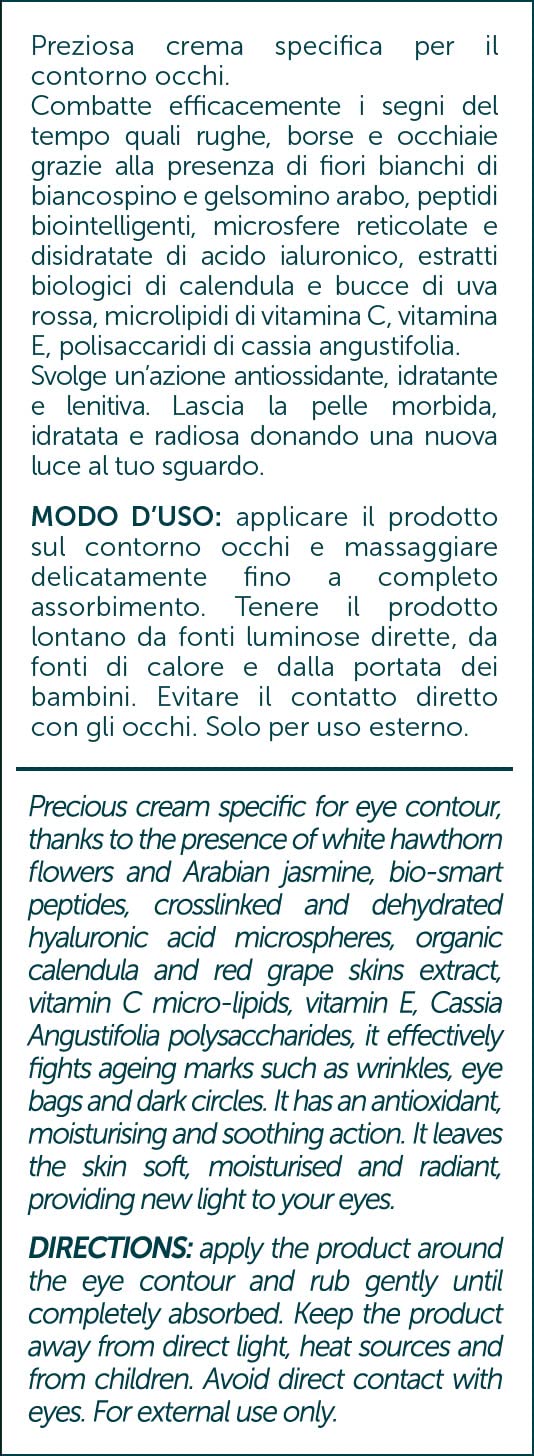 Gianluca Mech Nature Fashion crema contorno occhi 15 ml
