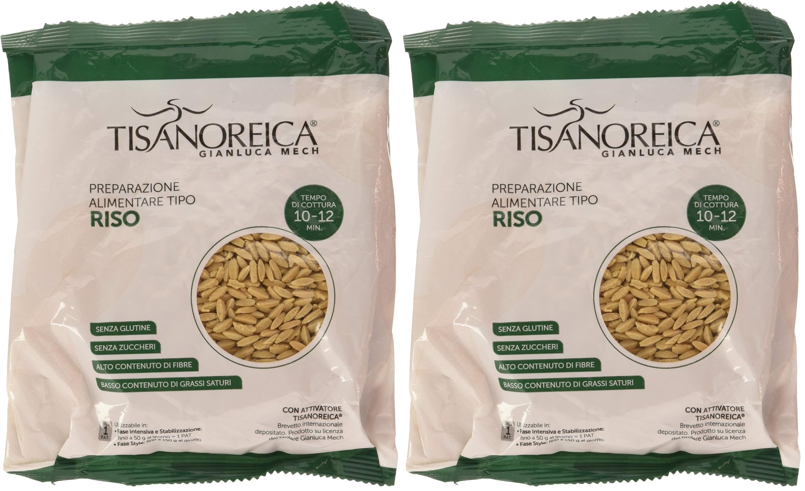 Gianluca Mech Tisanoreica Riso low carb senza glutine 250 g