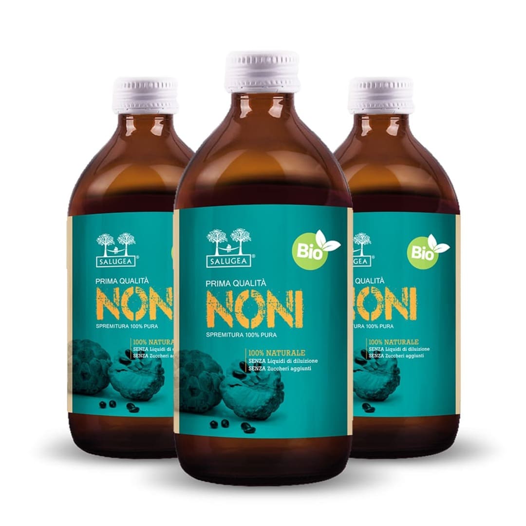 Salugea Succhi Biologici Succo di Noni Bio 1 flacone antiossidante