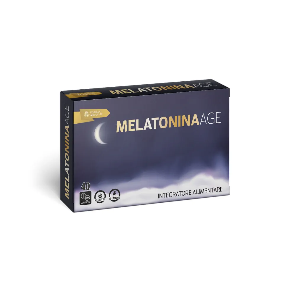 L'energia delle piante Melatonina Age compresse 40 sonno