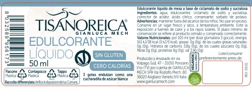 Gianluca Mech Tisanoreica Dolcificante Liquido 50 ml
