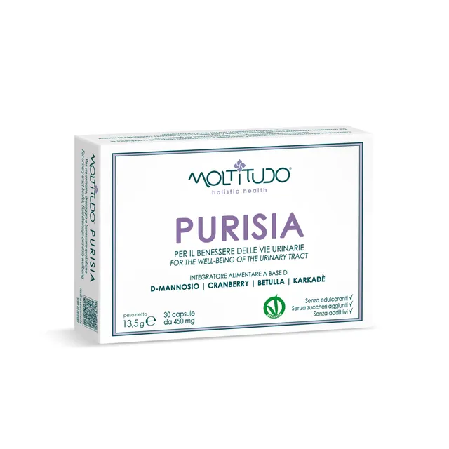 Moltitudo Purisia 30 capsule integratore vie urinarie mannosio