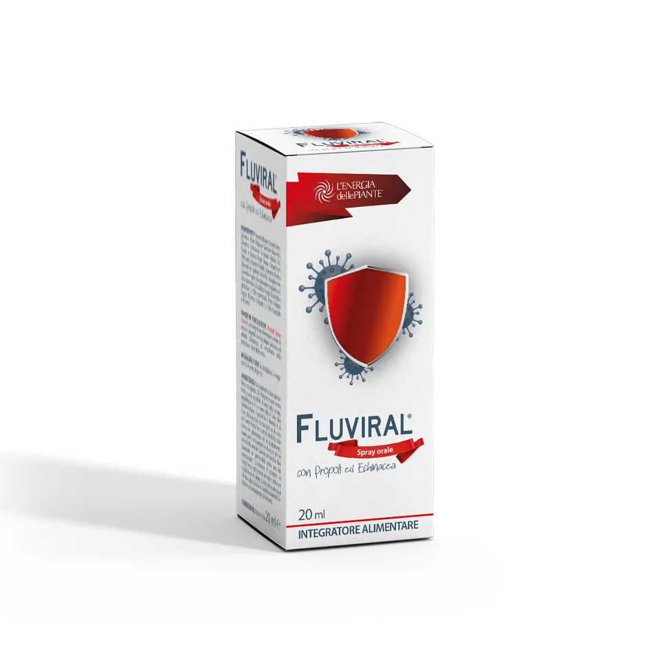 L'energia delle piante Fluviral spray orale 20ml propoli eucalipto