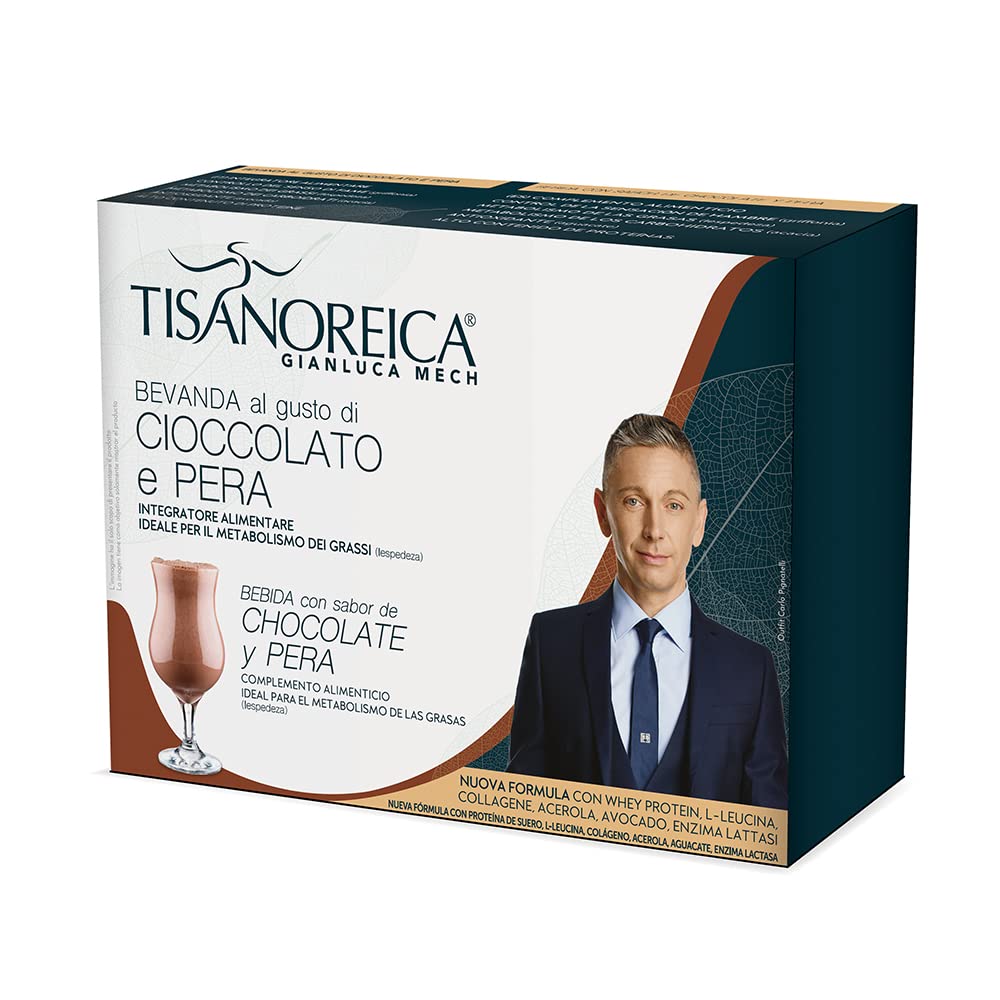 Gianluca Mech Tisanoreica Bevanda Proteica Cacao bustine 126 g keto