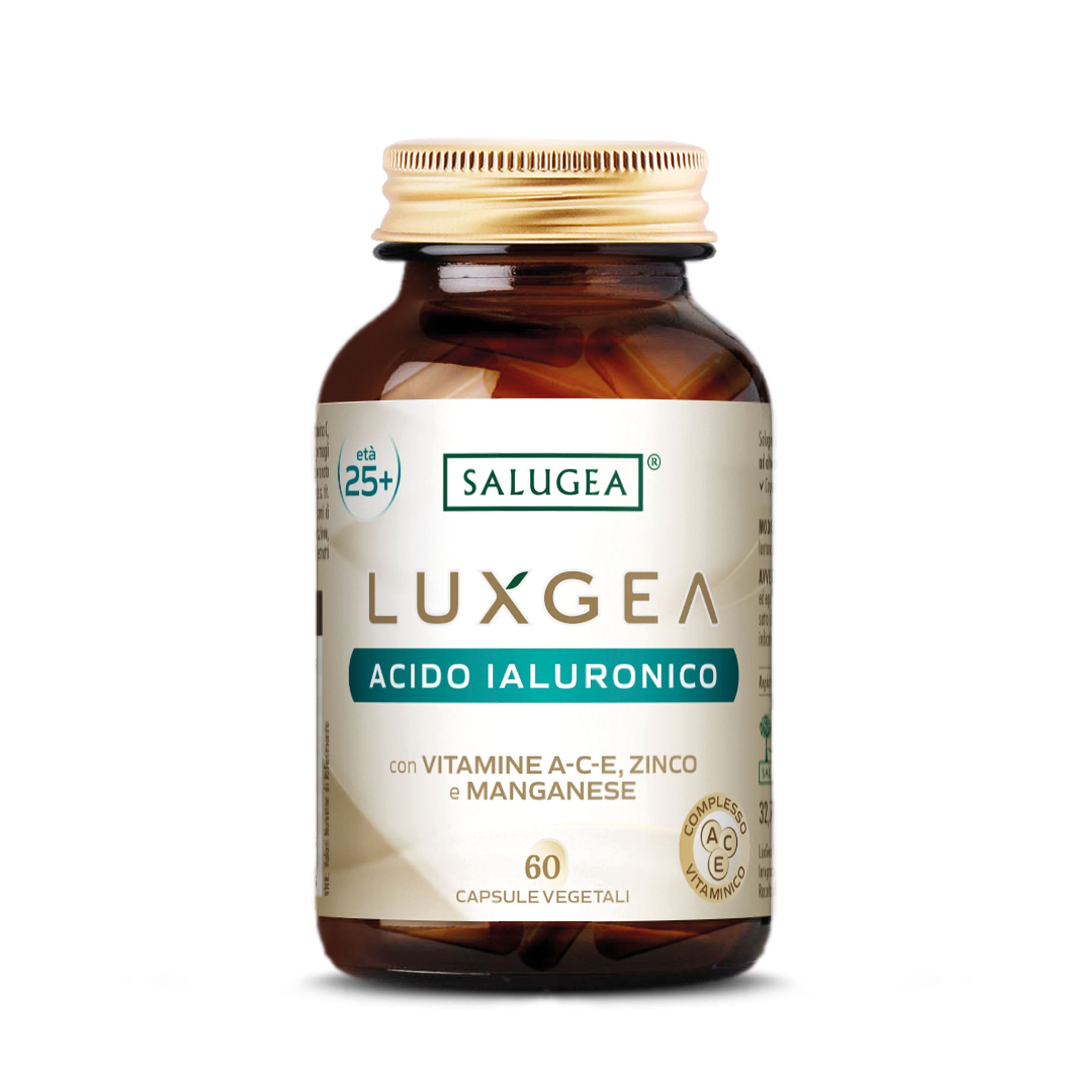 Salugea LuxGea Acido Ialuronico integratore 1 confezione idratante