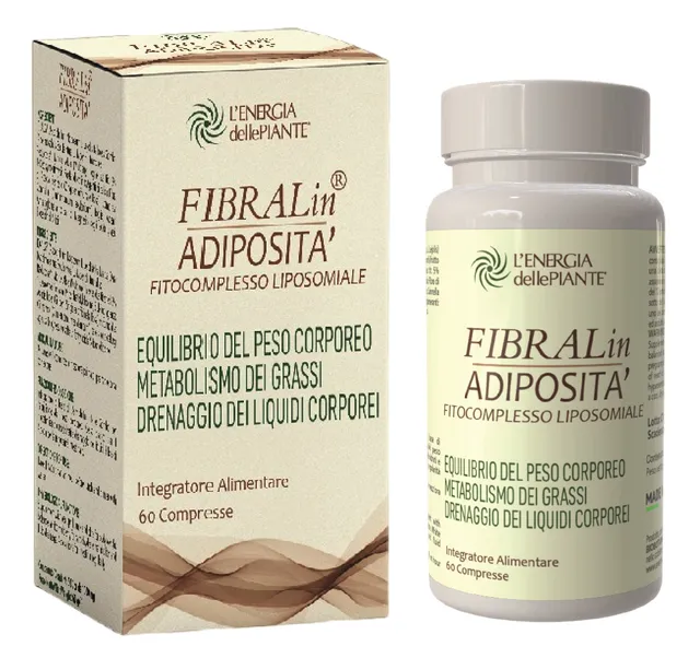 L'energia delle piante Fibralin integratore peso 60 compresse