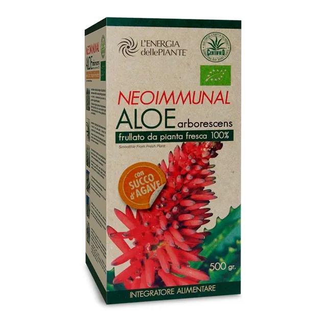 L'energia delle piante Aloe Arborescens Padre Zago 500 g agave