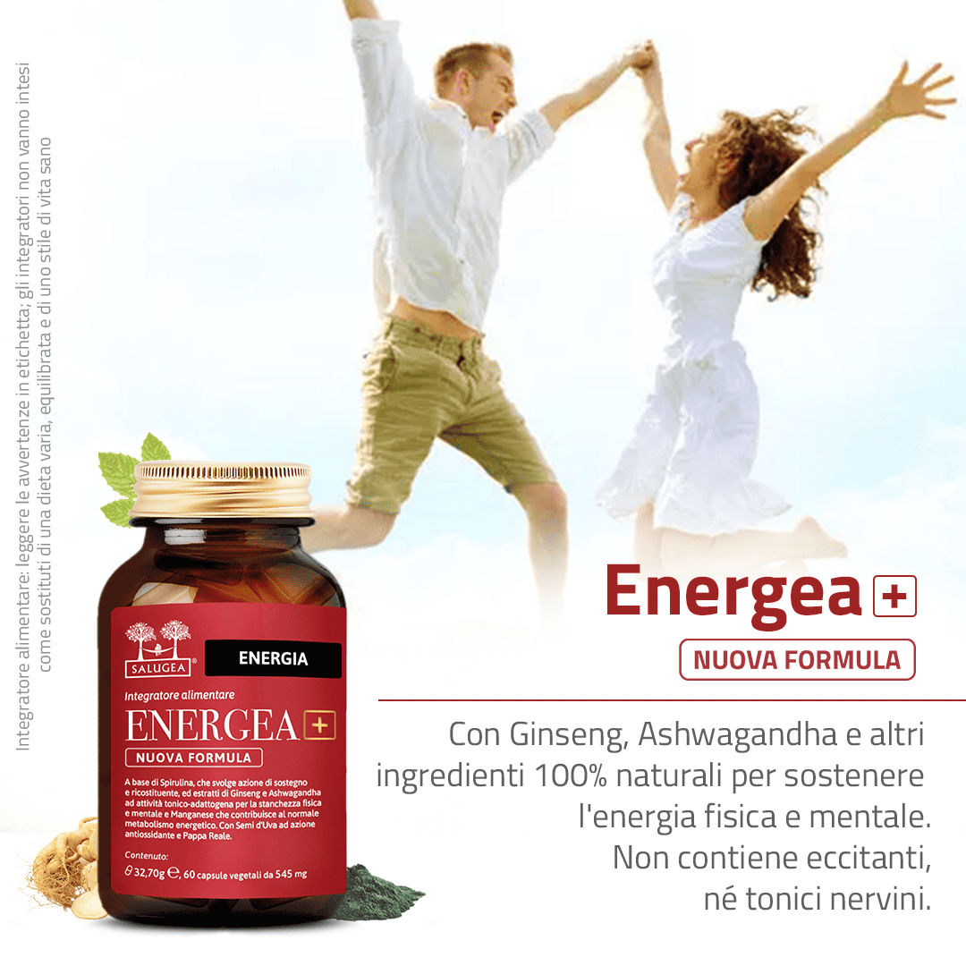 Salugea Energia e stanchezza Energea+ Nuova Formula 1 confezione