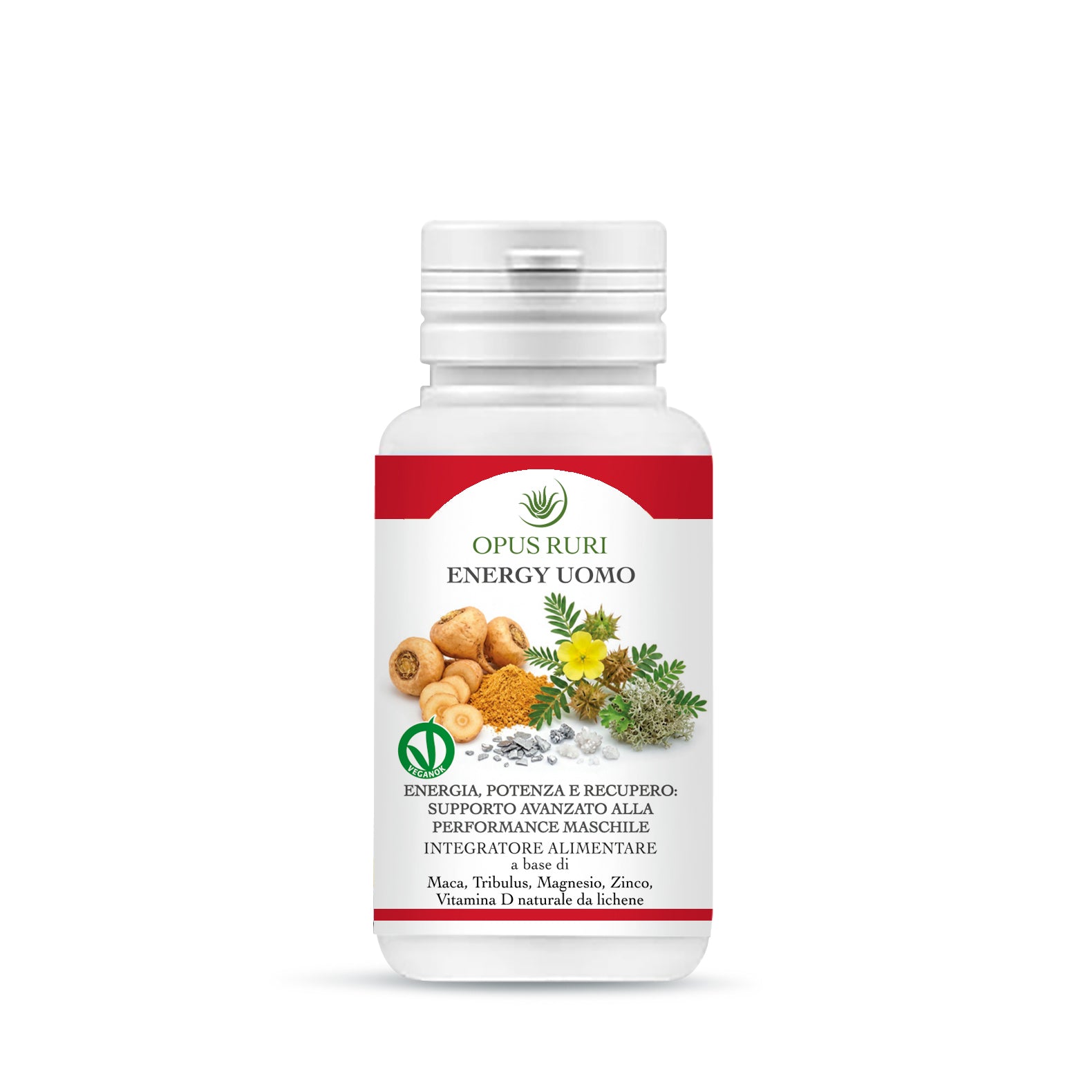 Moltitudo Energy Uomo Integratore Vitalità 60 Capsule