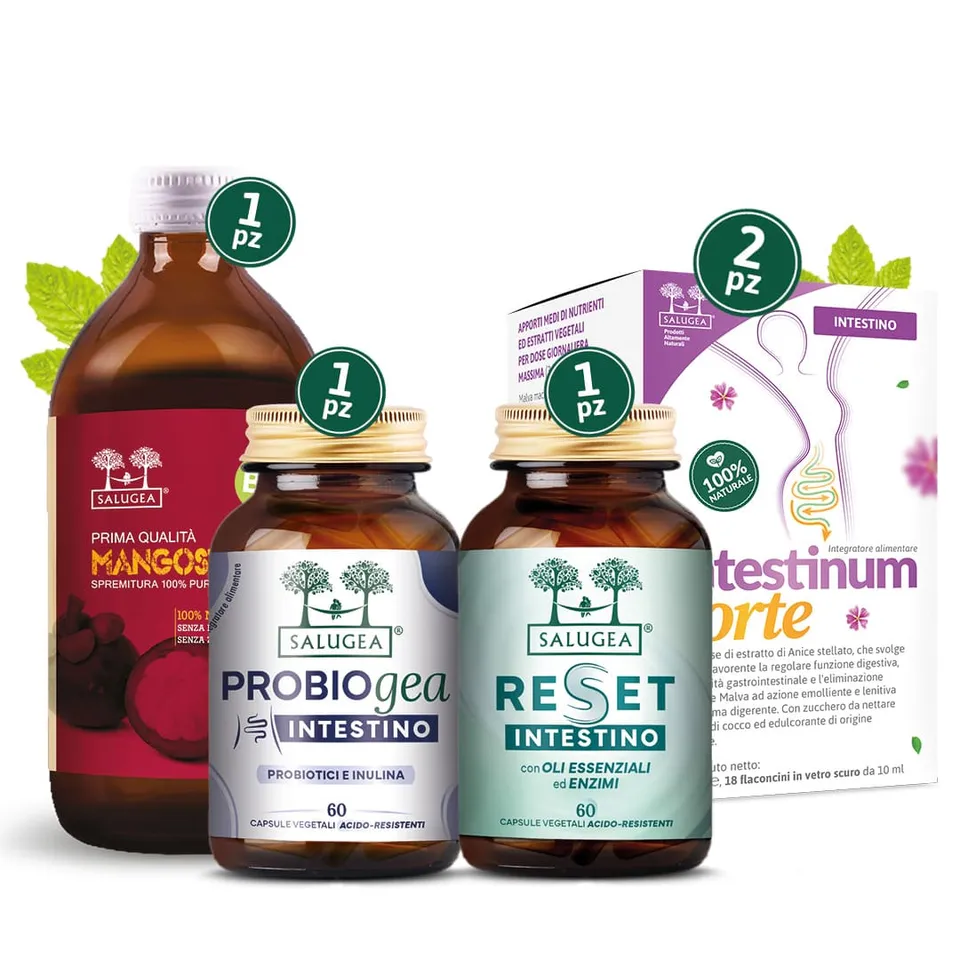 Salugea Percorso Equilibrio Intestinale kit probiotici 1 mese