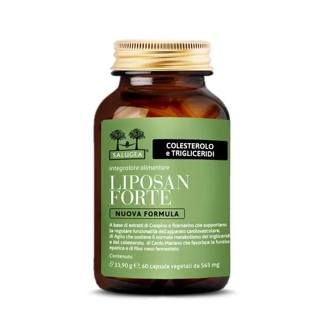 Salugea Liposan Forte Nuova Formula integratore colesterolo 1 confezione