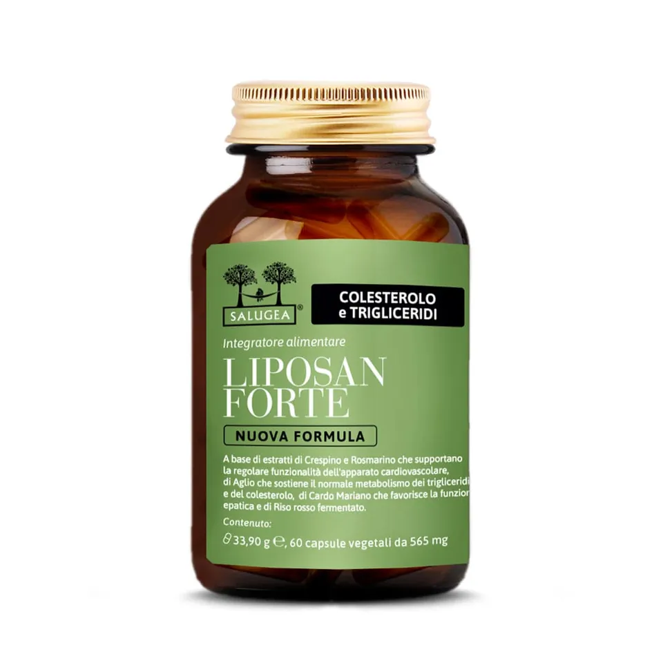 Salugea Liposan Forte Nuova Formula integratore colesterolo 1 confezione