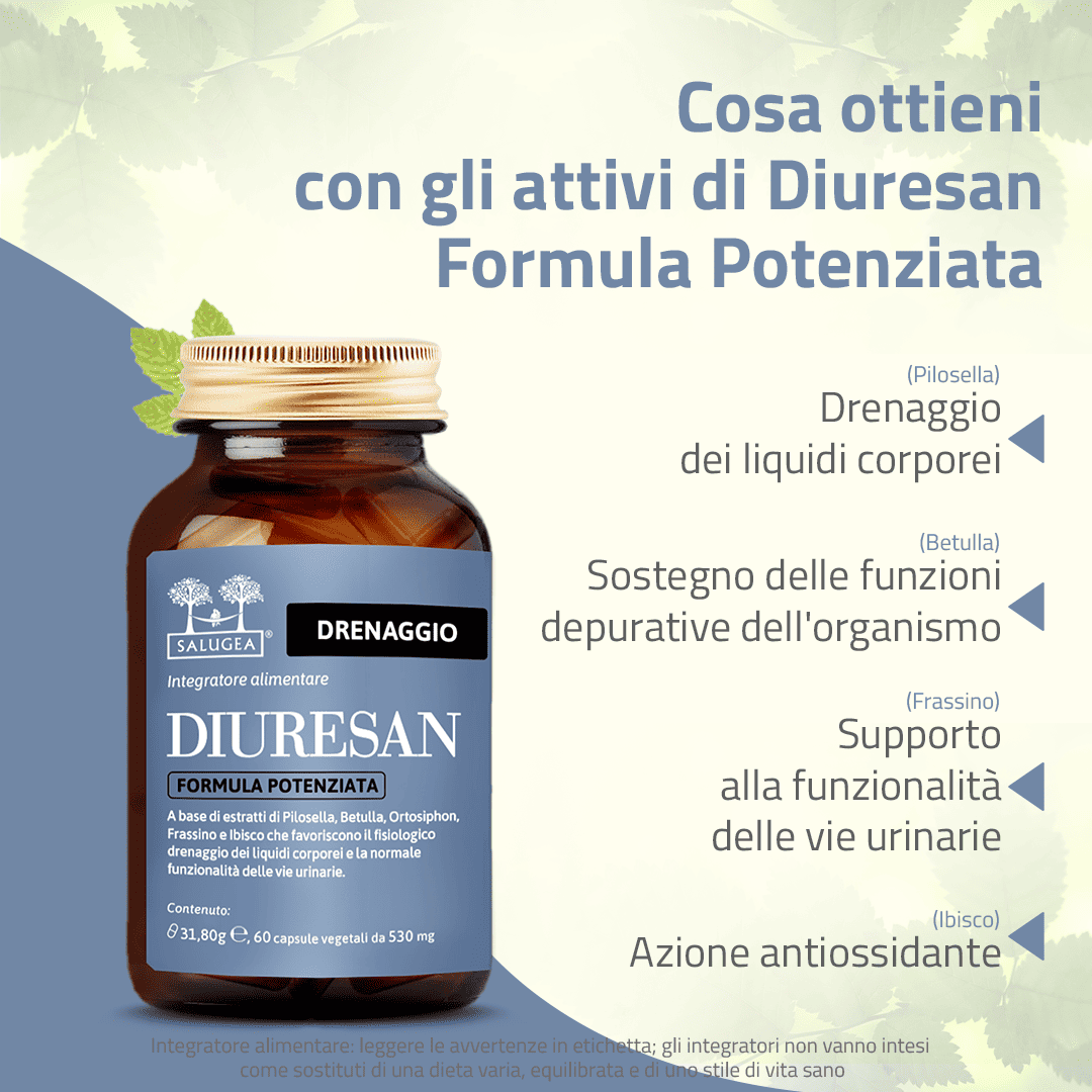 Salugea Diuresan Formula Potenziata Drenante 1 Confezione