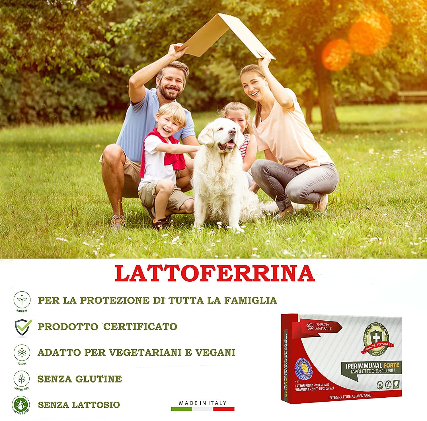 L'energia delle piante Iperimmunal Forte tavolette 24 alla vaniglia