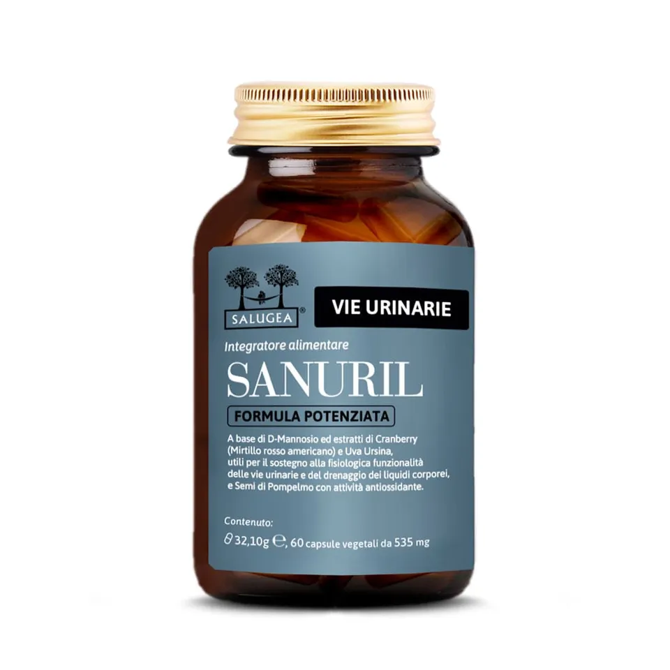Salugea Sanuril Formula Potenziata integratore vie urinarie 1 conf