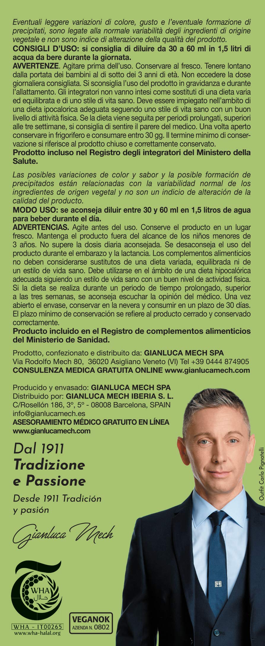 Gianluca Mech Decottopia Dekosilhue integratore cannella 500 ml