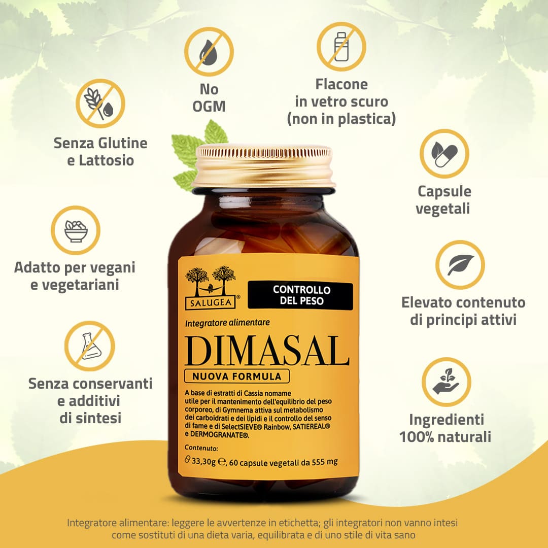 Salugea Dimasal Nuova Formula integratore 1 confezione controllo peso