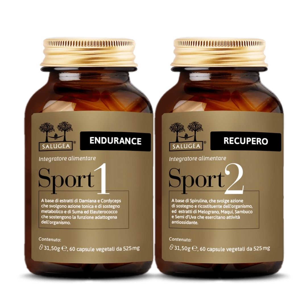 Salugea Sport Endurance+Recupero integratore sport muscoli