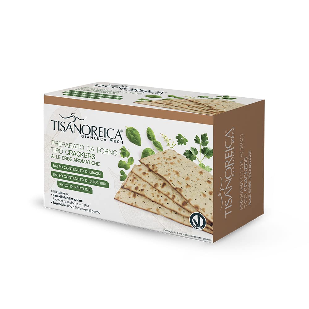 Gianluca Mech Tisanoreica Crackers Erbe Aromatiche preparato 100 g