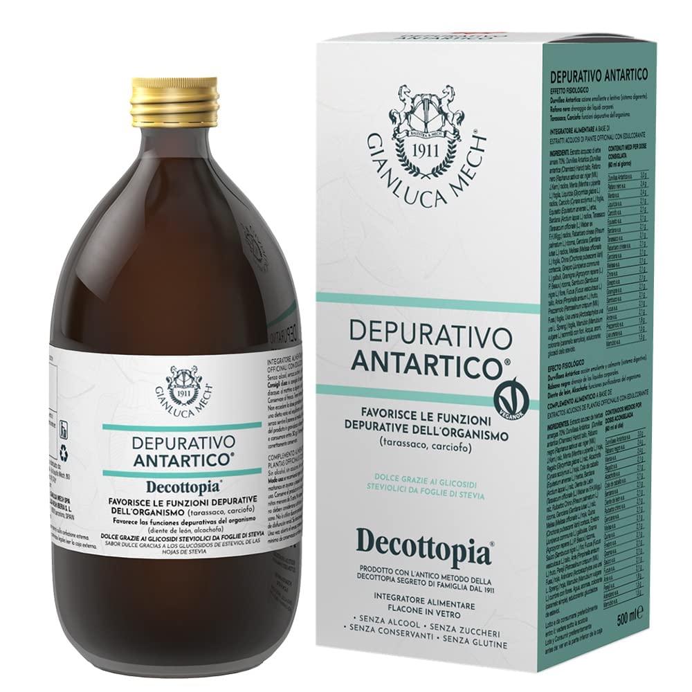 Gianluca Mech Decottopia Antartico integratore detox 500 ml