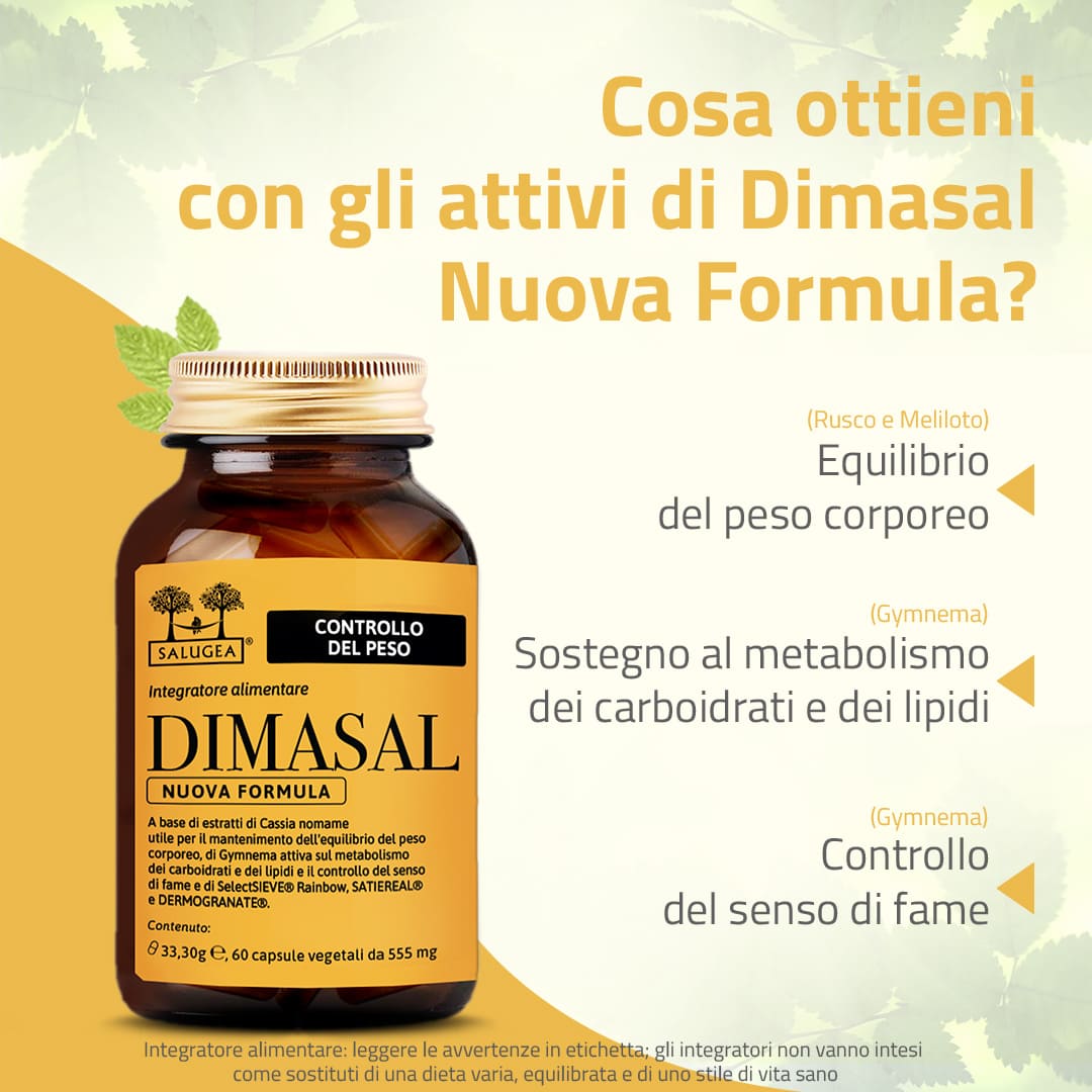 Salugea Dimasal Nuova Formula integratore 1 confezione controllo peso