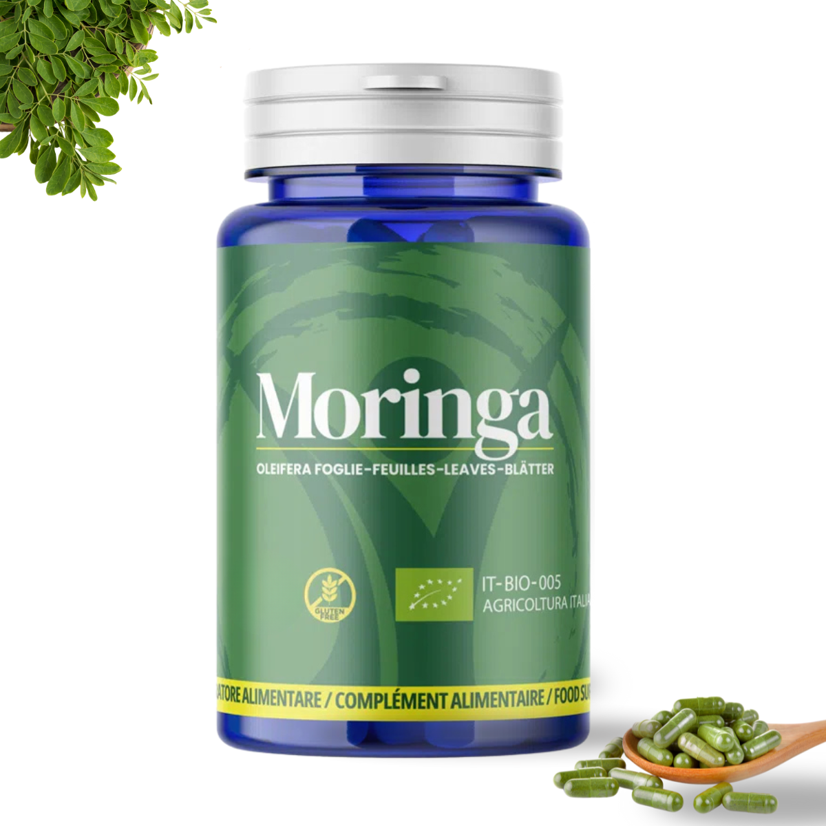 Teo Natura Moringa Oleifera Bio capsule 50 capsule con ferro