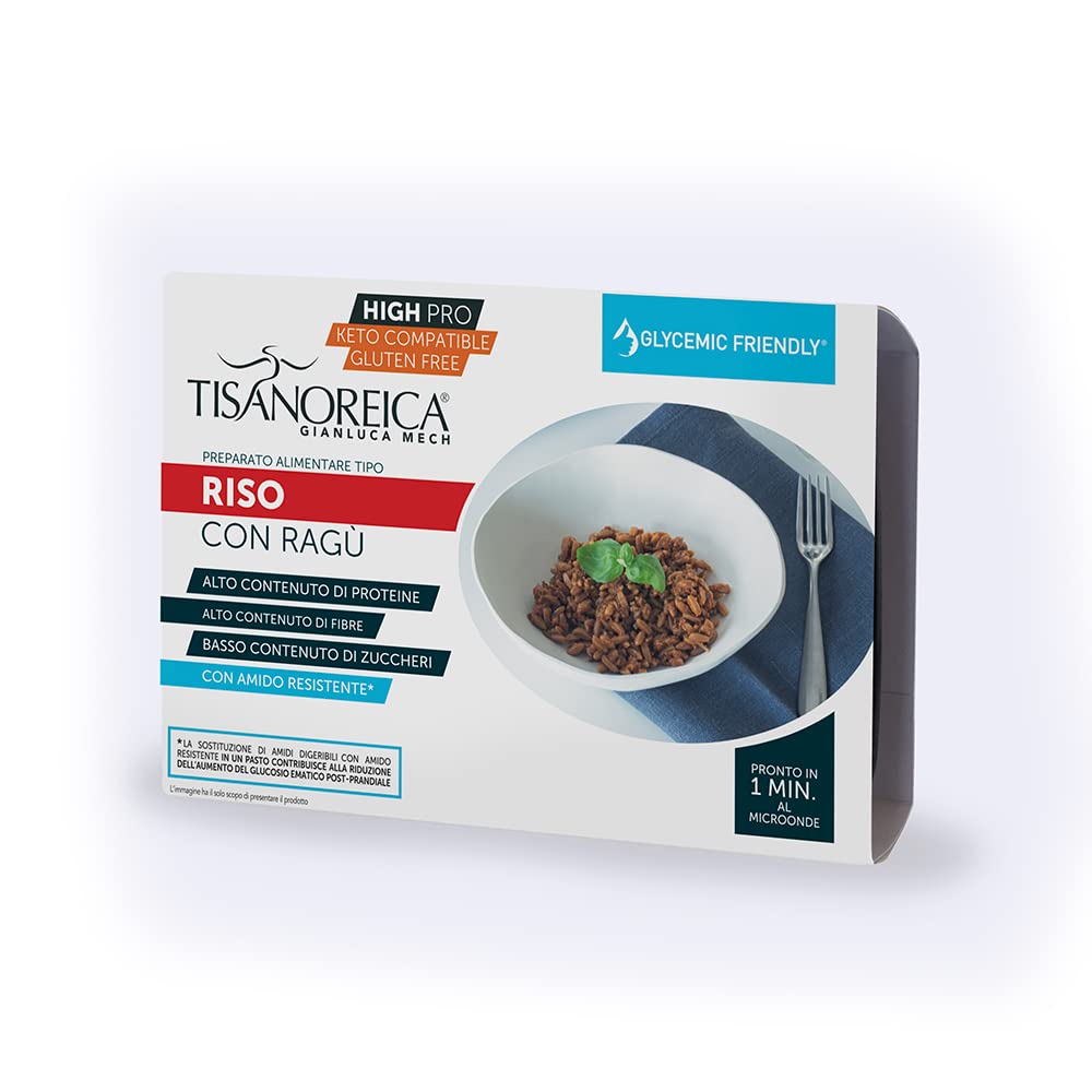 Gianluca Mech Tisanoreica Riso Ragù Proteico 150 g
