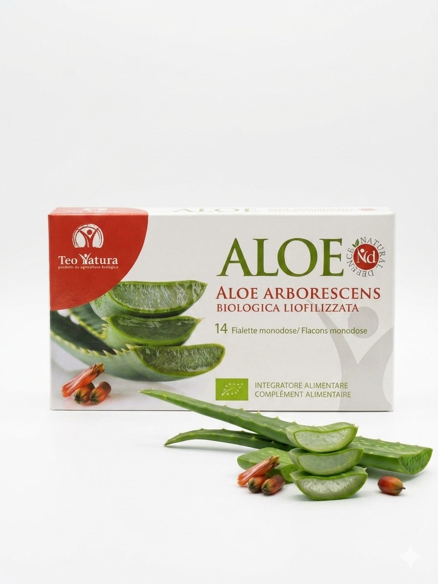 Teo Natura Aloe Arborescens Bio Liofilizzata 14 Fialette